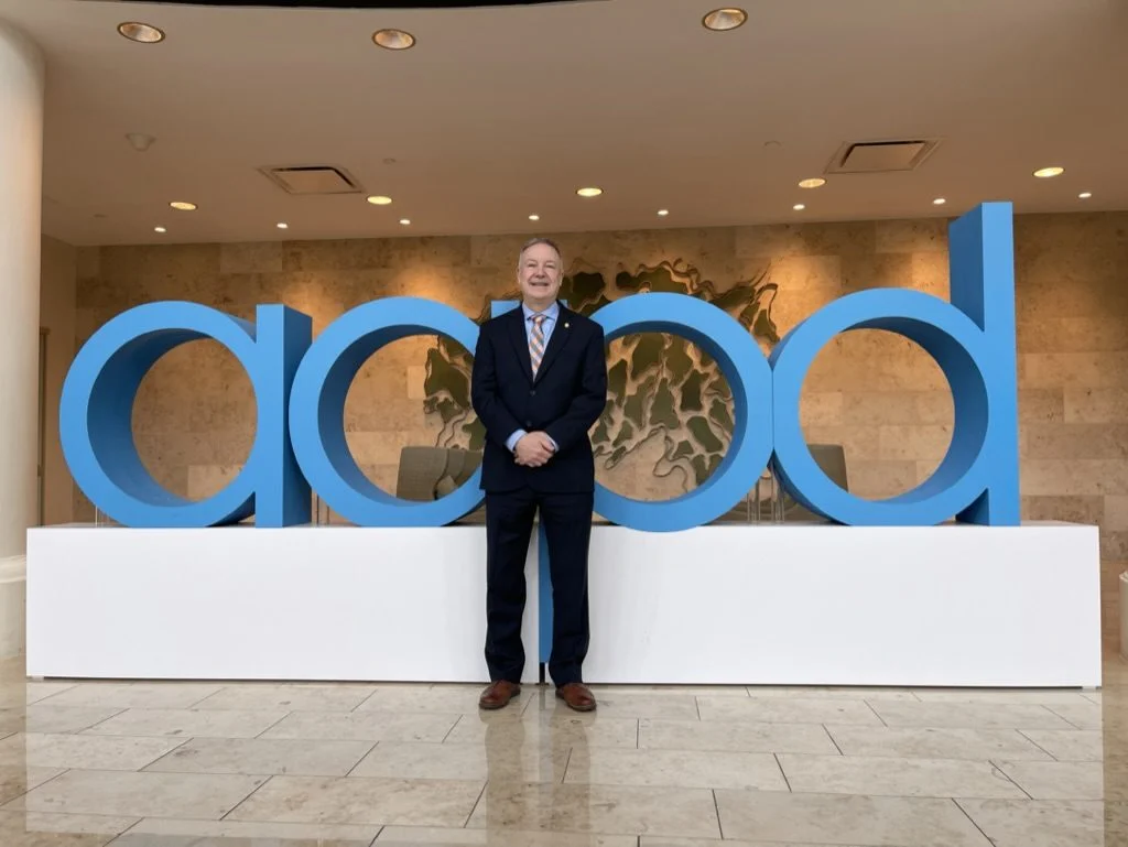 Dr. Rayes at an American Academy of Pediatric Dentistry event