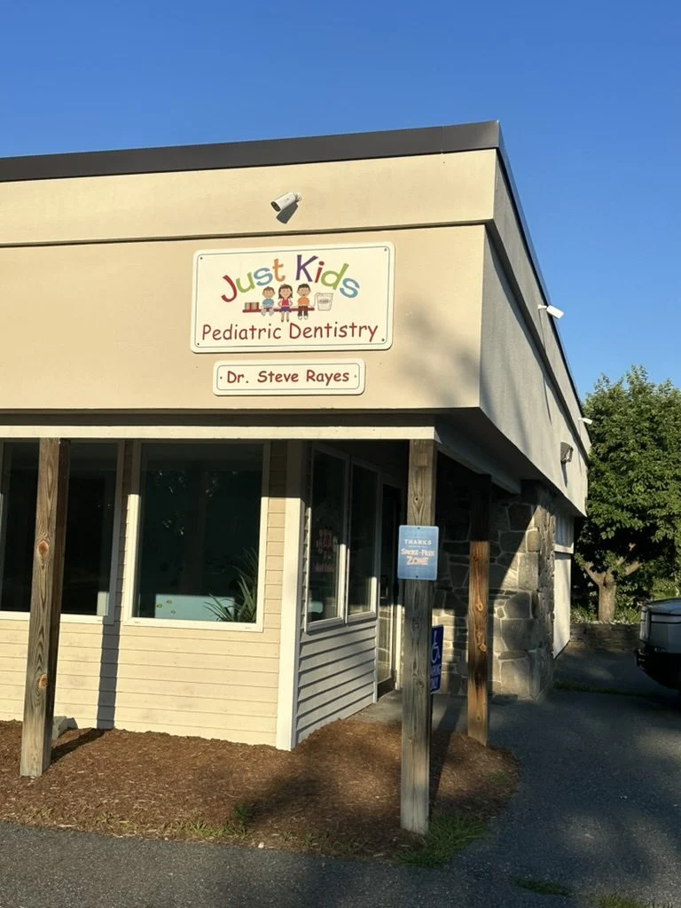 The Just Kids Pediatric Dentistry office building on Route 5 South
